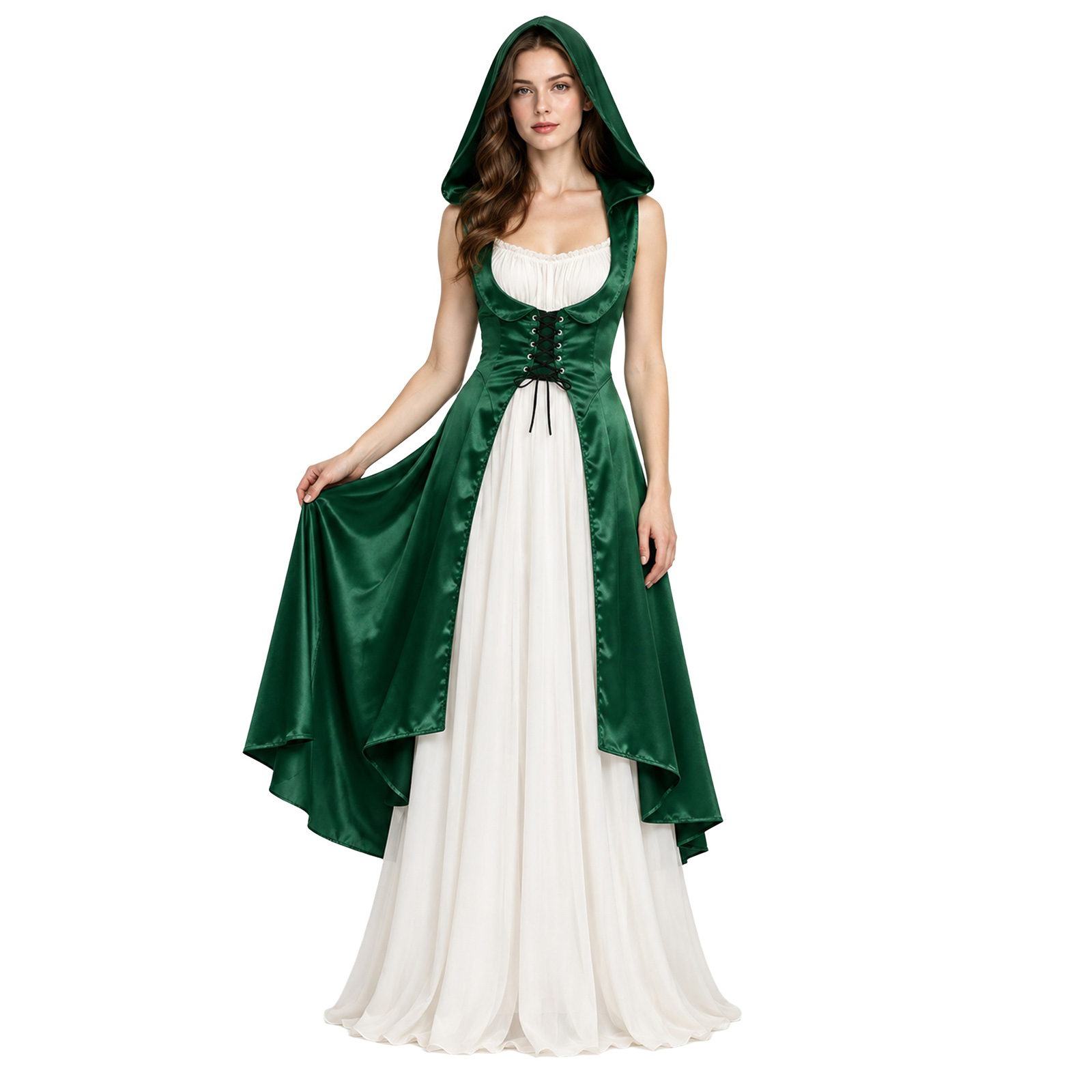 ハロウィーンのコスプレパーティーに最適な、中世ルネサンス様式 - Medieval Renaissance Dress Women のレビューと価格