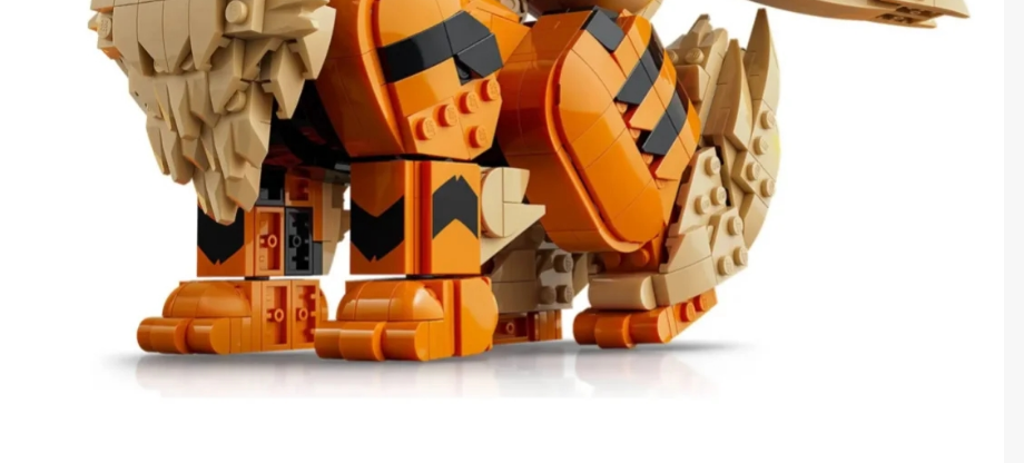 最も安価な「炎の風獣」組み立てセット。1190ピース。大人向 - Novelty Gifts のレビューと価格
