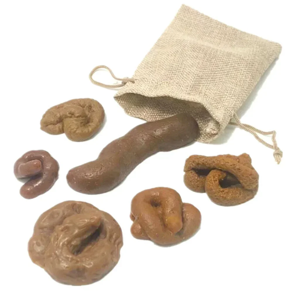 リアルな偽の犬のポンポン、面白いゴムおもちゃ、ギャグの子犬、 - Fake Poop Gag Gift のレビューと価格