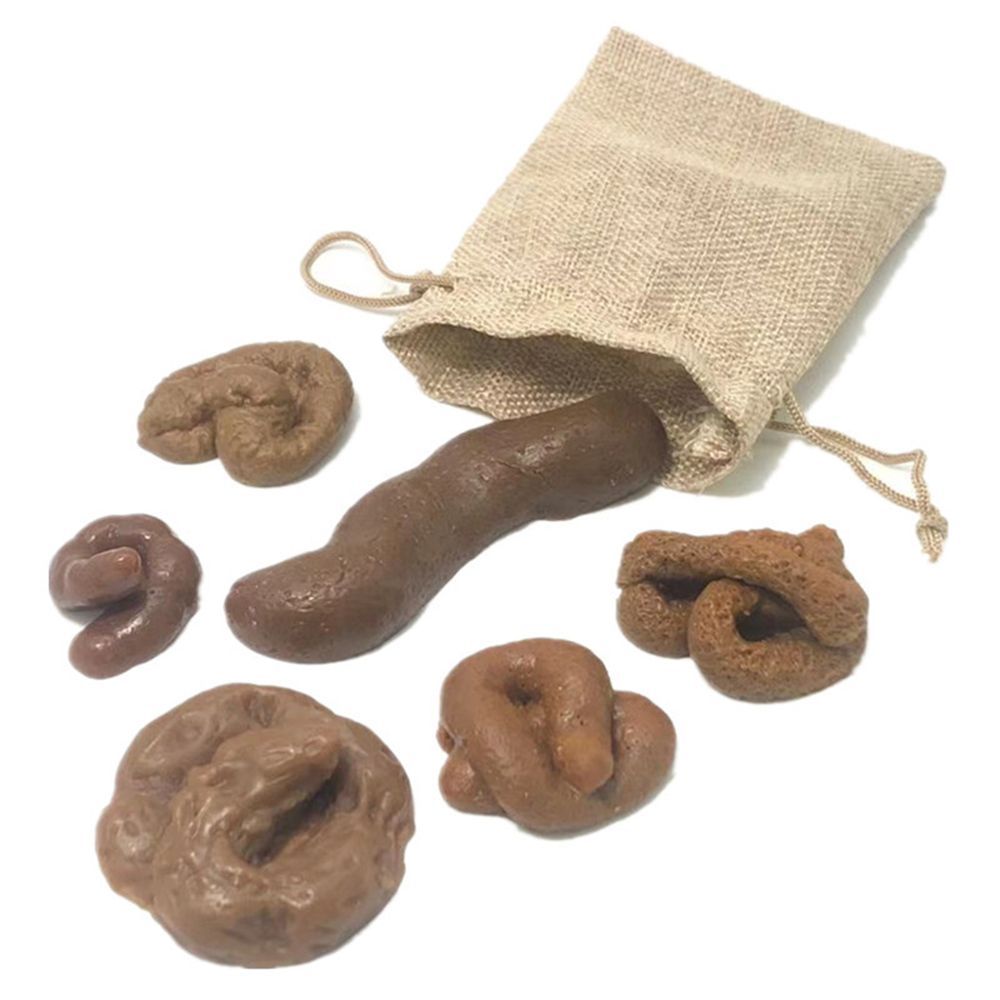 6個入り タードトリッキー フールズデー ストレス解消 フェ - Fake Poop Gag Gift のレビューと価格
