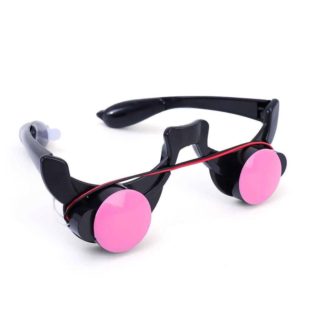面白いABS製LEDメガネ。光るマスカレードパーティー用。赤 - Glow In The Dark Party Glasses のレビューと価格