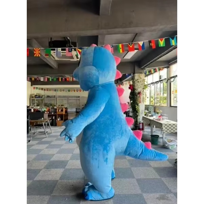 2 メートル/2.6 メートルインフレータブルブルードラゴン - Inflatable Dinosaur Costume Adult のレビューと価格