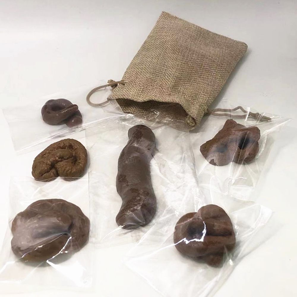 6 個ジョークトリッキーおもちゃガジェットスクイッシュ抗スト - Fake Poop Gag Gift のレビューと価格